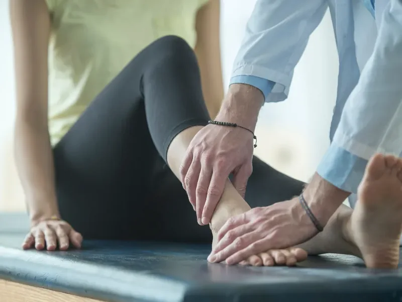 Physical therapy for foot and ankle pain at Dynamic Physical Therapy
