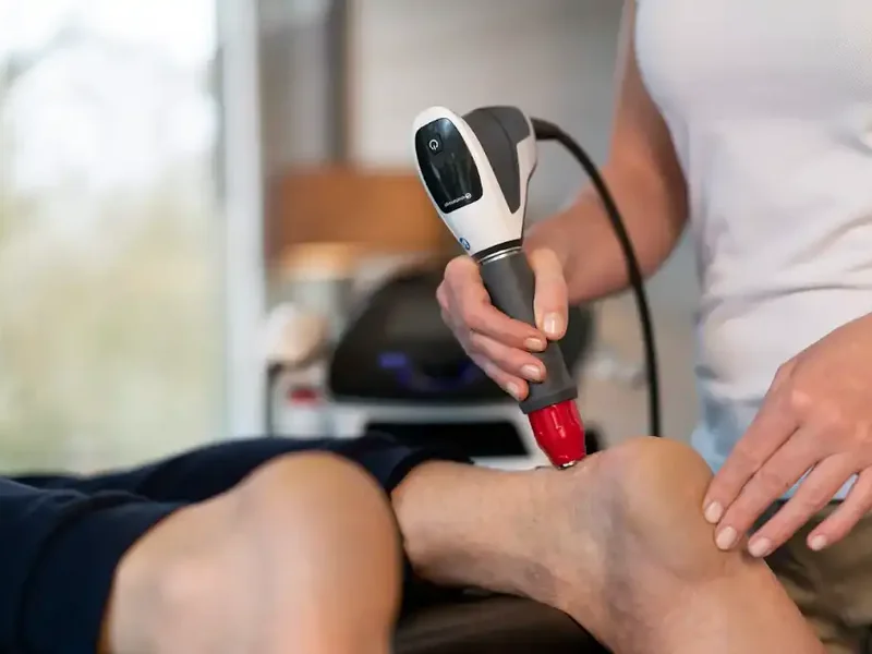 Shockwave Therapy treatment at Dynamic Physical Therapy